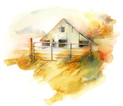 Scheune in Pleasant Hill 1, 2016 von Unbekannt Unbekannt